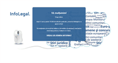 Desktop Screenshot of infolegal.ro