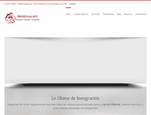 Tablet Screenshot of infolegal.net